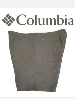 Columbia Men's 100% Cotton Omni-Shield 9" Canvas Trail Short 46W